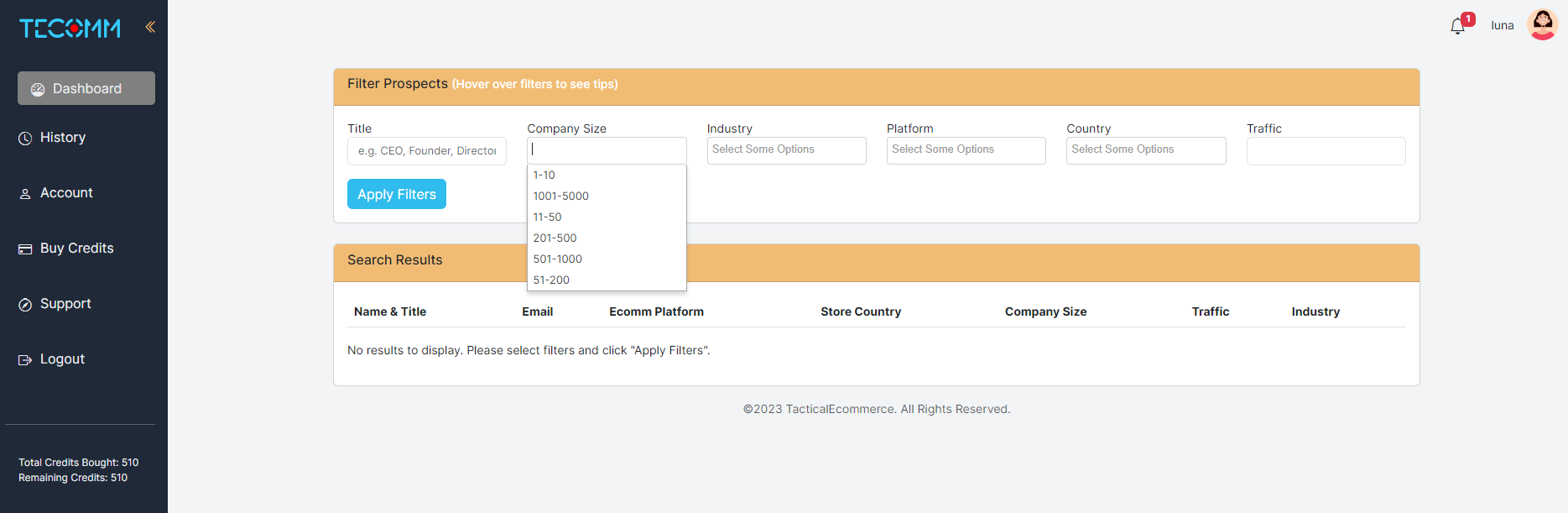 eCommerce lead generation